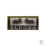 B802 Black Maxi-Crossed Creative False Eyelashes