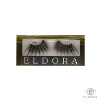 B802 Black Maxi-Crossed Creative False Eyelashes
