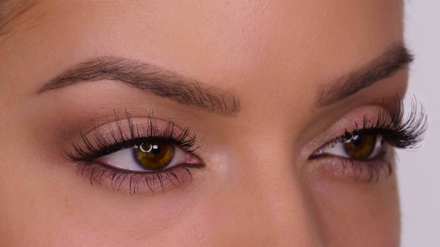 Stardel Lash 100% Human Hair Eyelashes Review & Demo | Natural Looking Faux  Lashes | Eyelash Glue - YouTube