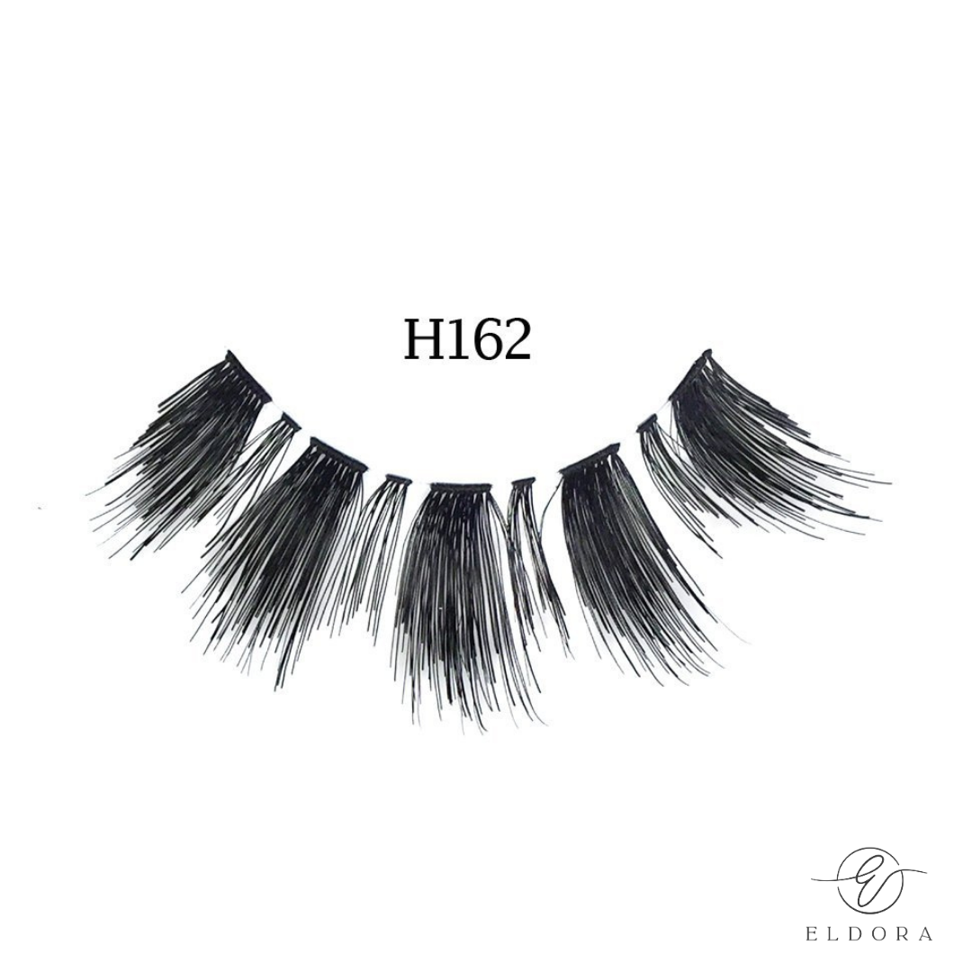 H162 Human Hair False Lashes