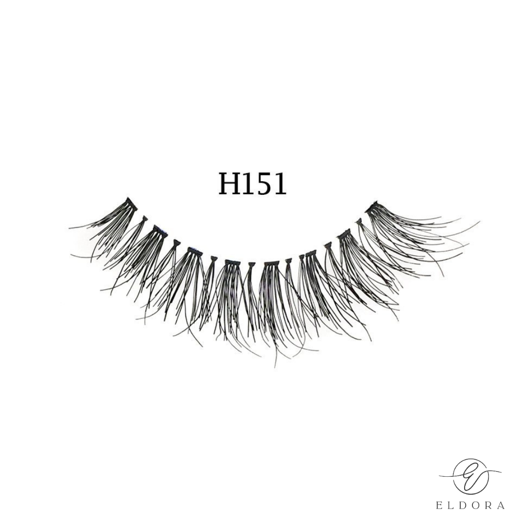 H151 Human Hair False Lashes