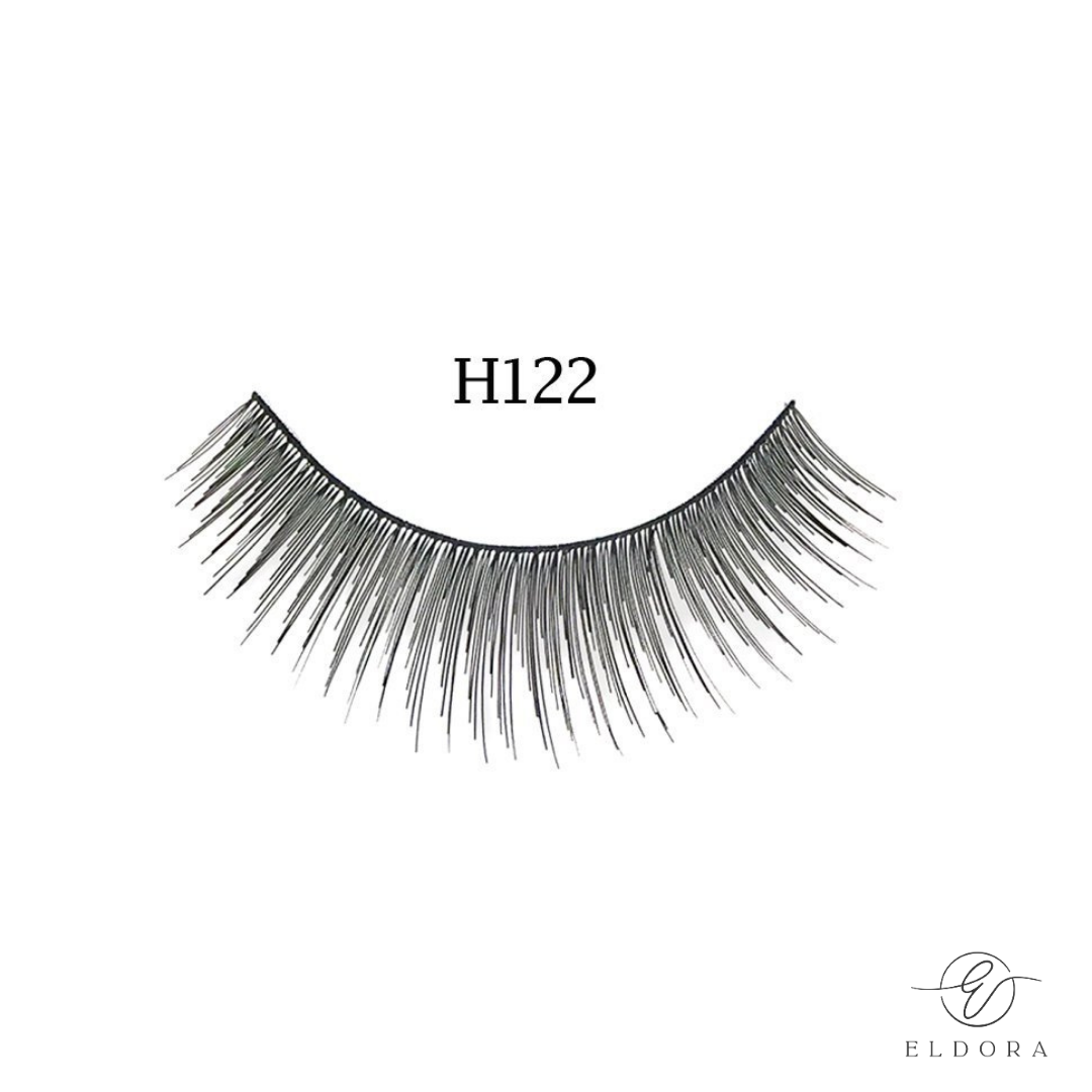 H122 Human Hair False Lashes