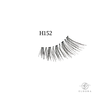 H152 Human Hair False Lashes