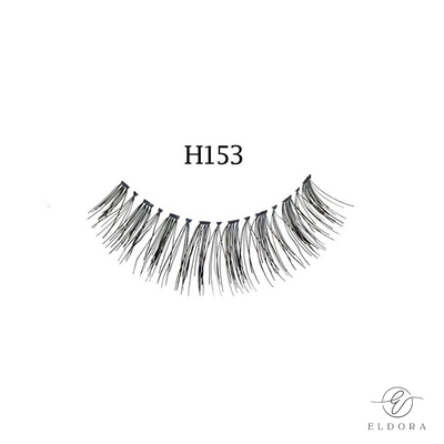 H153 Human Hair False Lashes